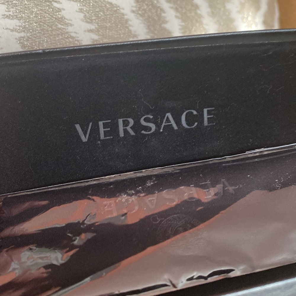 Versace Eye/Sunglass Case, Euc - image 3